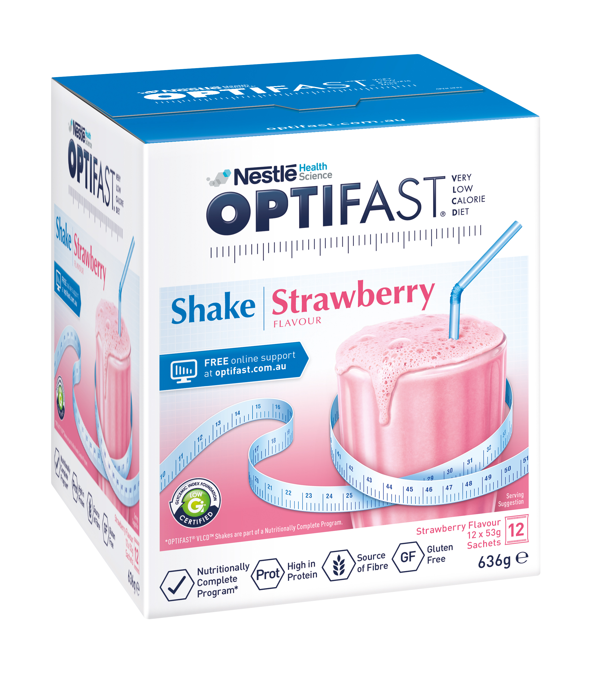 Optifast strawberry