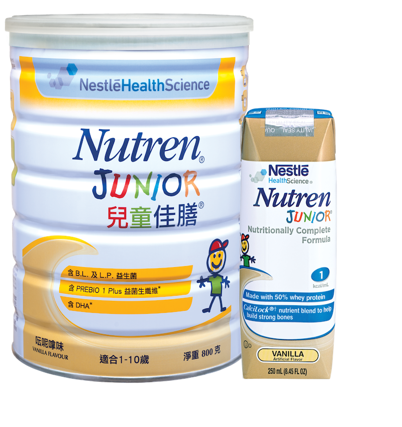 NUTREN® Junior (POWDER / READY-TO-DRINK)