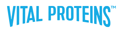 Vital Proteins logo in blue text
