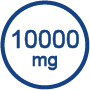 10000 mg dosage icon