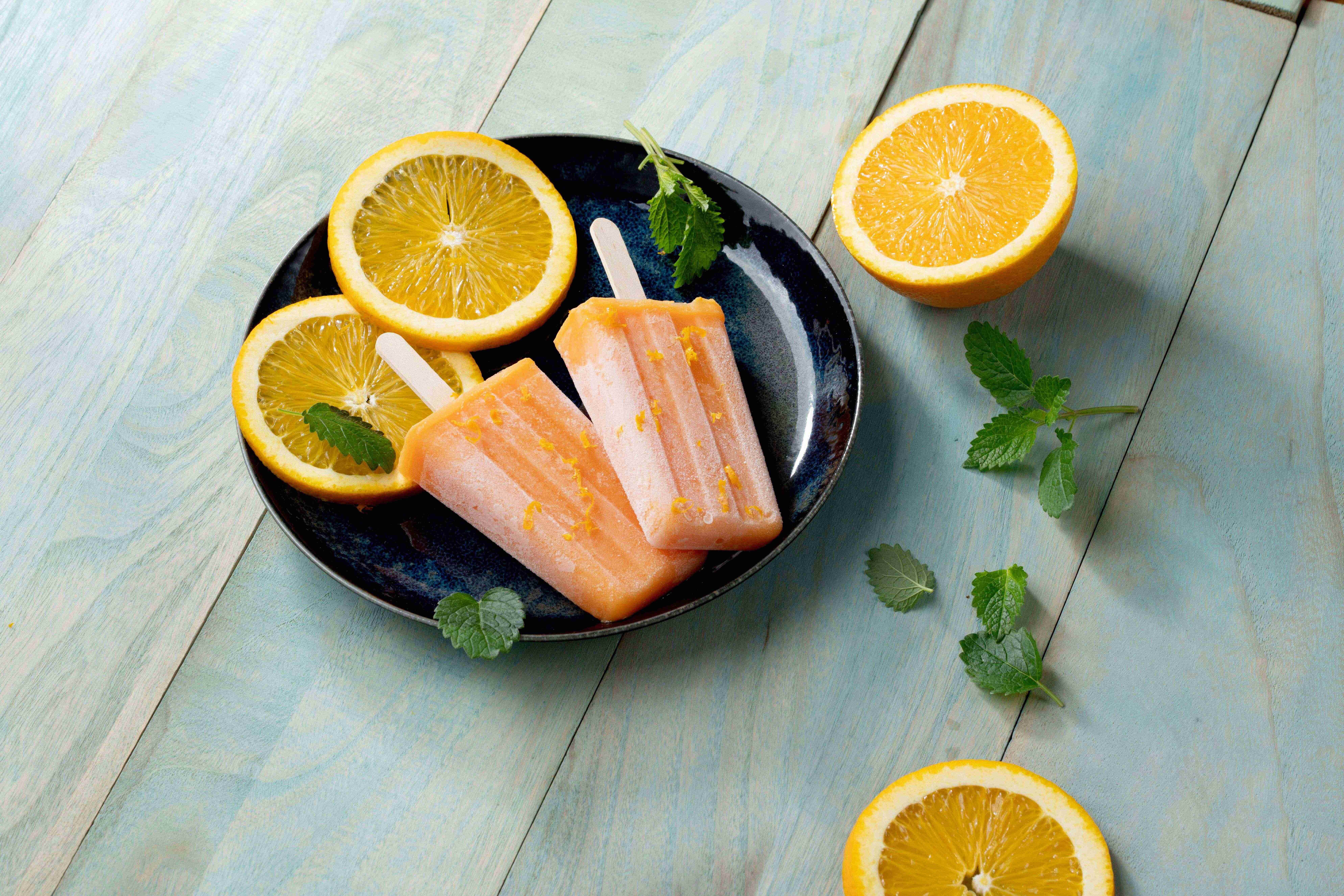 速癒素™ 癌症治療專用營養品 美味食譜: 香橙雪條 (Orange Creamsicle) 