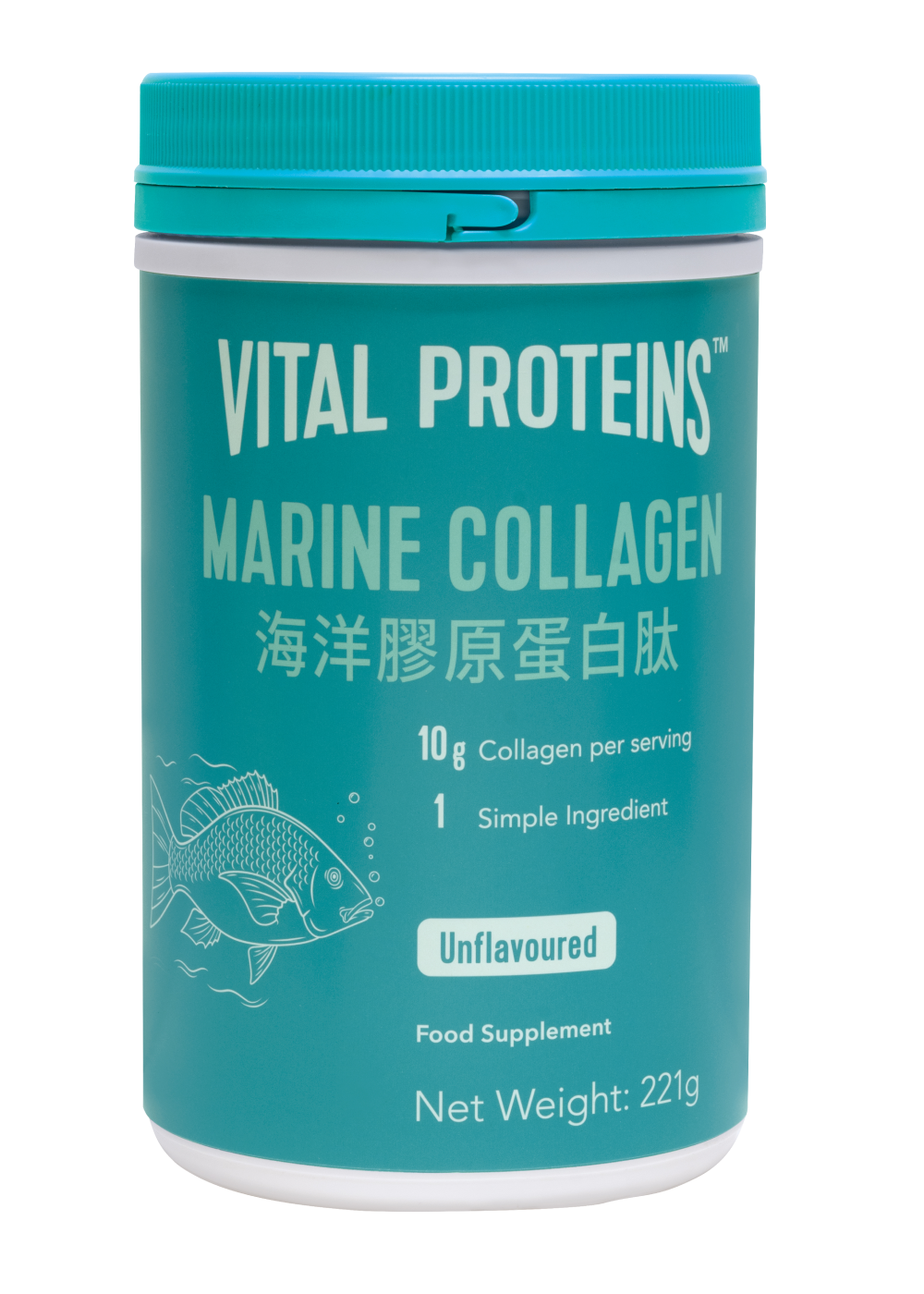 補充品容器 - Important 프로틴魚膠原蛋白產品