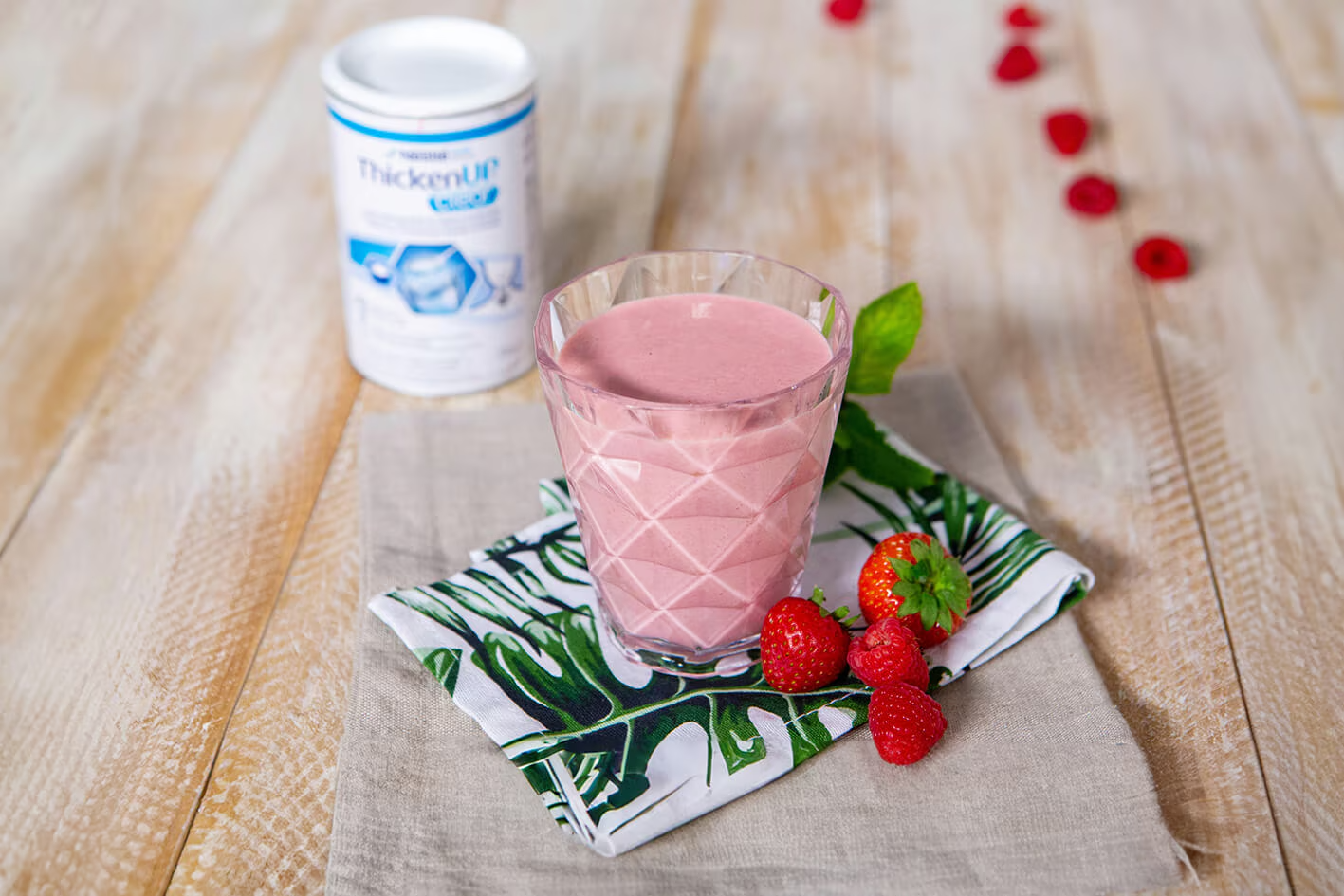 Strawberry & Milk Smoothie